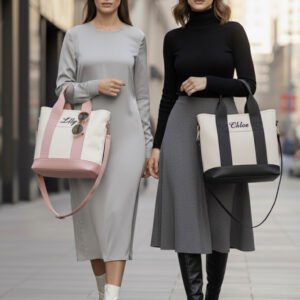 personalized tote bag for women with custom name