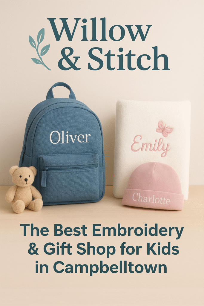best embroidery and gift shop for kids in Campbelltown